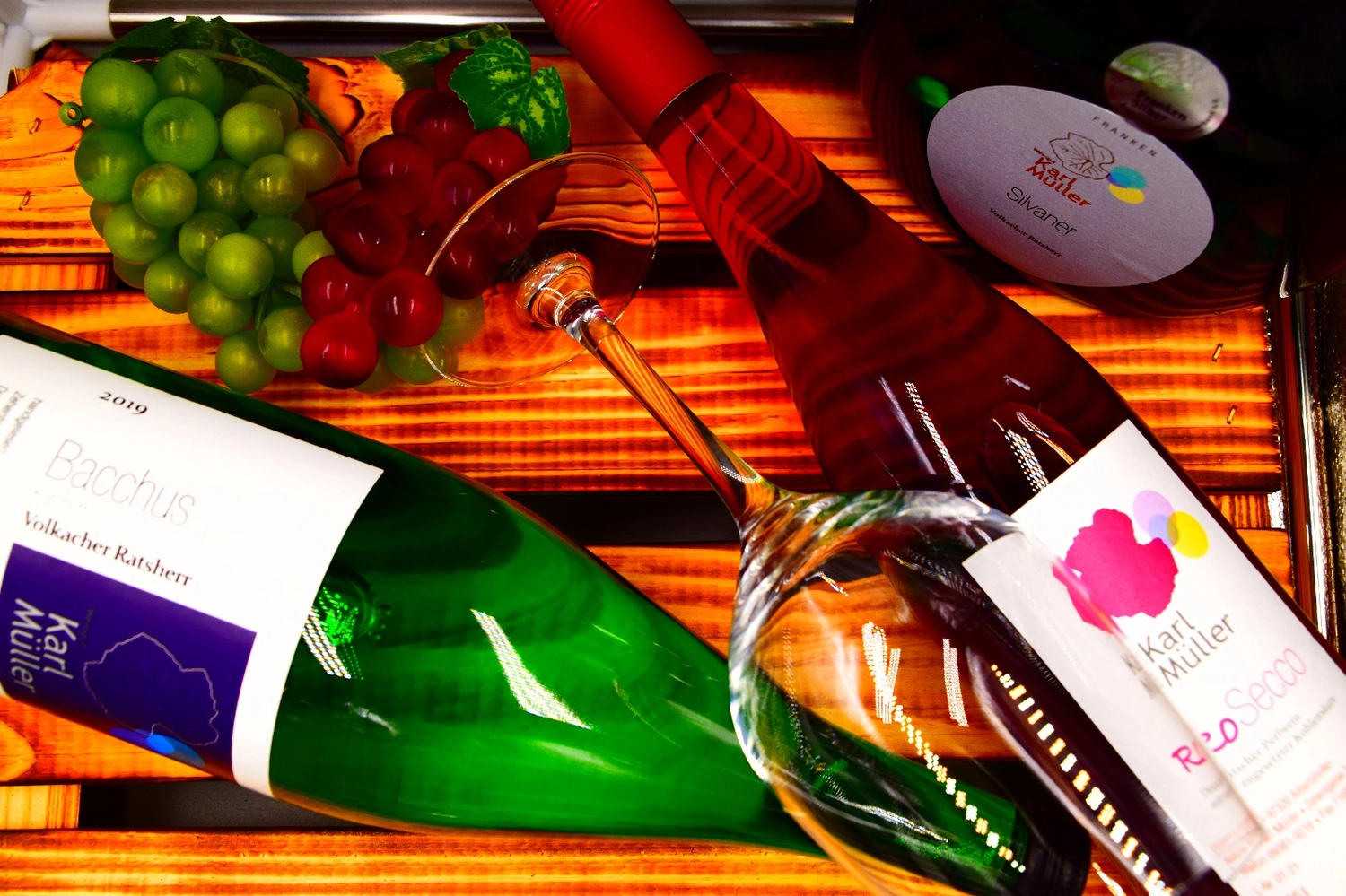 Vital Scheunep - Catering Grillwagen Geschirrverleih - Wein vom Weingut Karl Müller aus Volkach